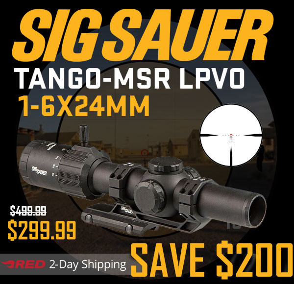 Sig Sauer TANGO-MSR LPVO 1-6X24MM 