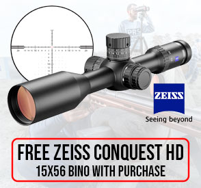 Zeiss LRP S5 5-25x56mm .25 MOA ZF-MOAi #17 FFP Riflescope