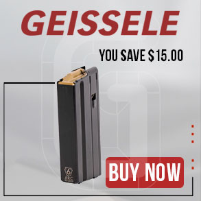 Geissele GFR 6mm ARC 15rd Stainless Steel Blk Magazine