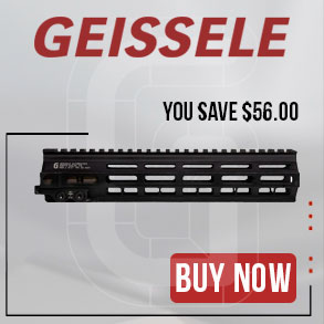 Geissele 10.5" M-LOK MK8 Black Super Modular Rail