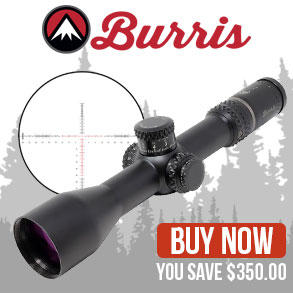 Burris Xtreme Tactical XTR III 3.3-18x50mm 34mm SCR MOA Riflescope