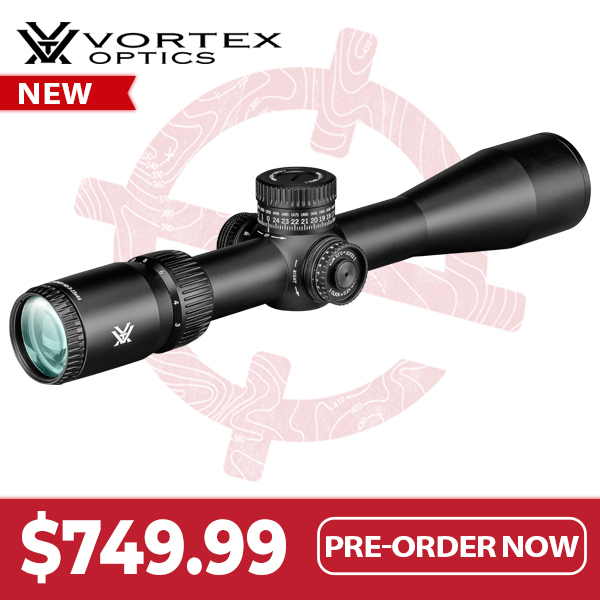 Vortex Viper HD 5-25x50mm SFP VMR-3 MOA Riflescope