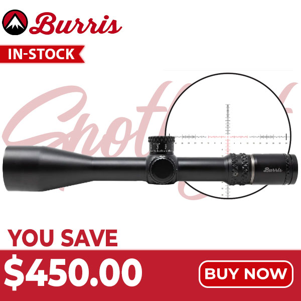 Burris Xtreme Tactical XTR III 5.5-30x56mm 34mm SCR MOA Riflescope