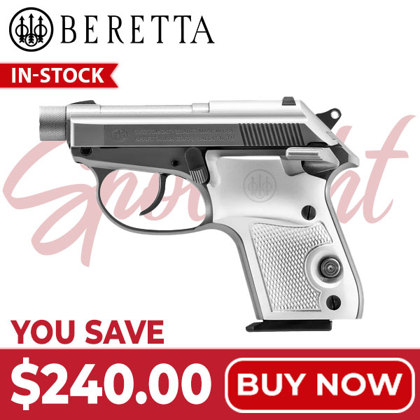 Beretta 3032 Tomcat .32 ACP 2.9" Bbl DA/SA Ghostbuster 7rd Pistol