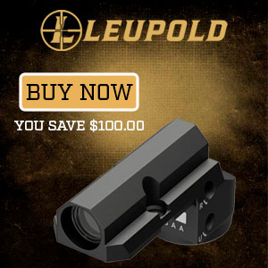 Leupold DeltaPoint Micro Reflex Sight 3 MOA Dot - Glock