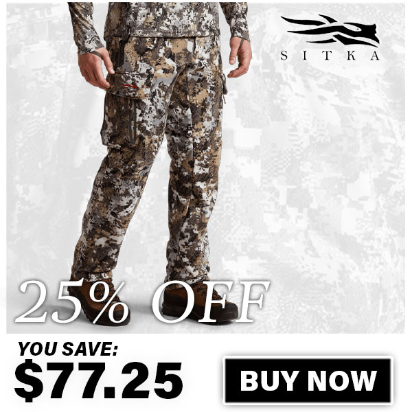 Sitka Gear Whitetail Elevated II Stratus Pant