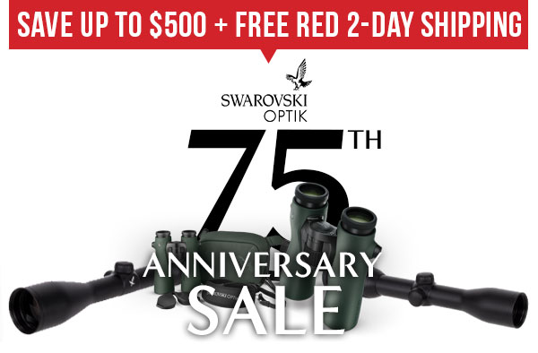 Swarovski 75th Anniversary Sale - Save up to $500 and FREE RED 2-Day Shipping