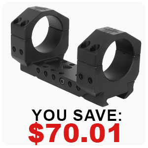 You Save $70.01 on the Seekins HIT Precision 34mm 1.18" 0 MOA Mount