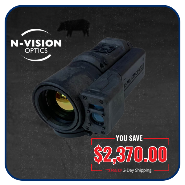 N-Vision Optics HALO-XRF 640x480 Resolution 60hz 12um 50mm Lens Laser Rangefinding Thermal Scope