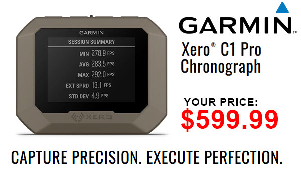 Garmin Xero C1 Pro Chronograph in stock now!