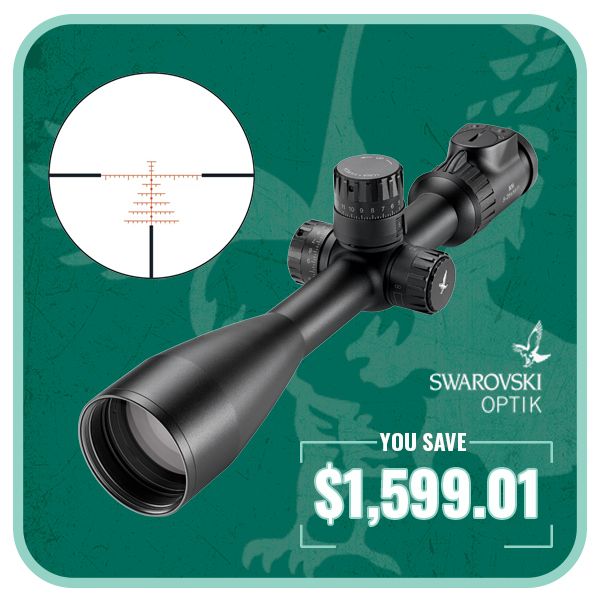 Swarovski Z5 2.4-12x50 BT-4W Reticle - Matte Black Condition B Demo Riflescope