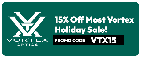 15% off Most Vortex Holiday Sale