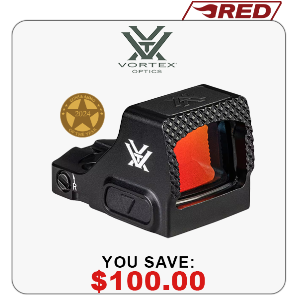 You Save $100 on the Vortex Defender-CCW 6 MOA Red Dot Sight!