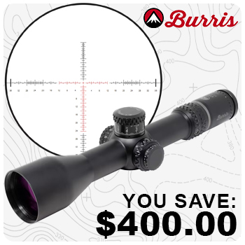 You save $400.00 on the Tactical XTR III