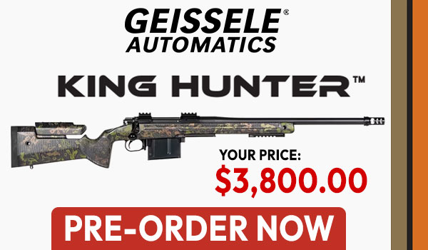 Geissele Automatcics King Hunter - Your Price $3,800.00 - Pre Order