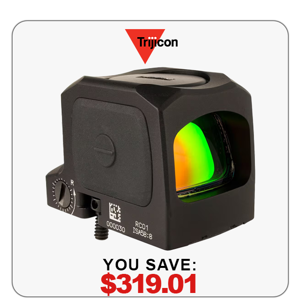 You save $319.01 on the RCR 3.25 MOA Reflex Sight