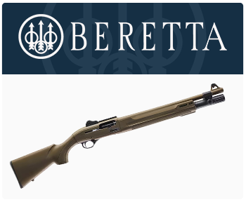 Beretta 1301 Tactical Mod 2 12ga 18.5" Bbl OBP-HOPB1 FDE Shotgun