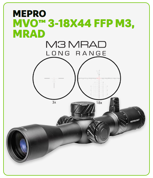 Meprolight MVO 3-18x44 34mm