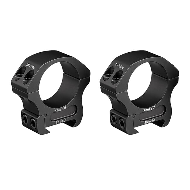 Vortex Pro 30mm Medium (1.00") Scope Rings PR30-M