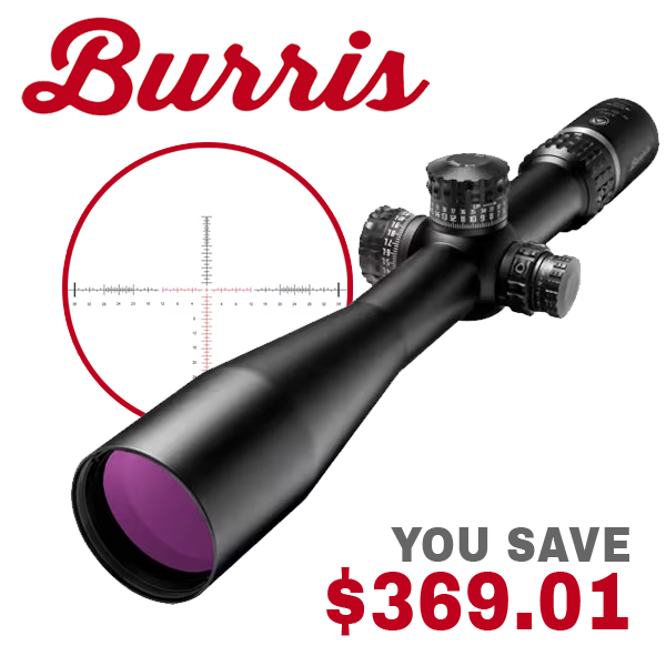 Burris Xtreme Tactical XTR II 5-25x50 SCR MOA Scope